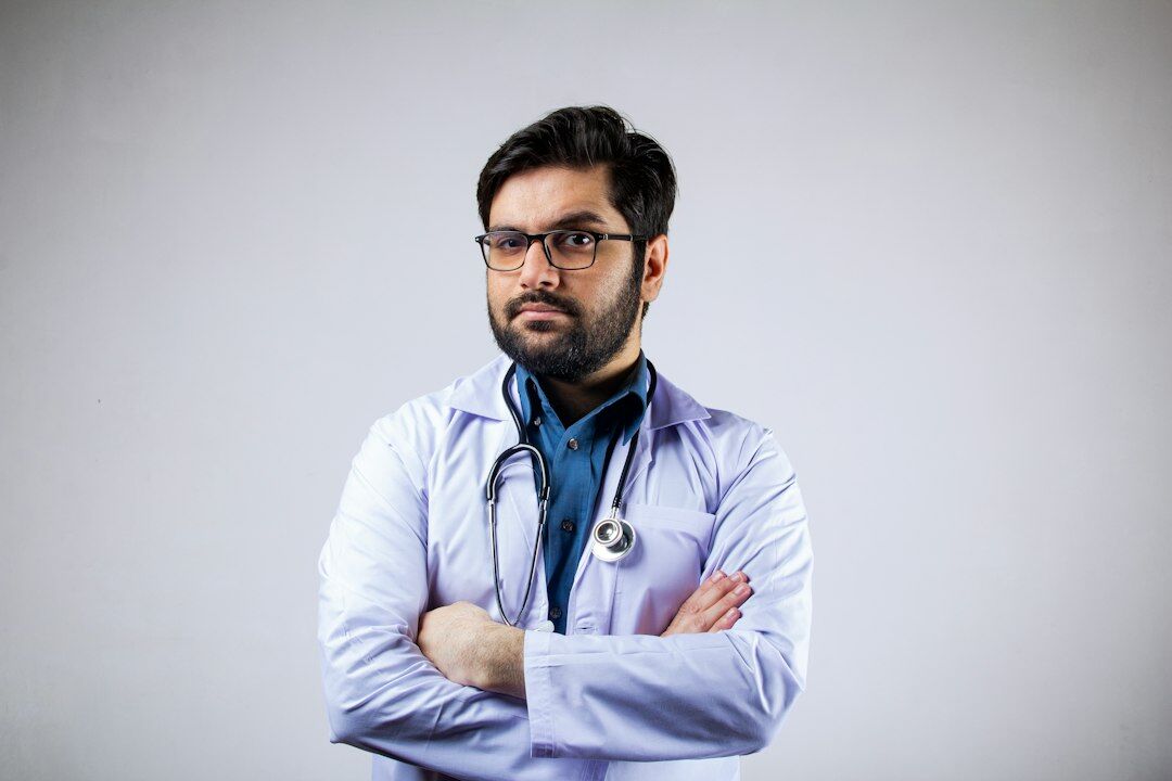 Czech man research methodologist head and shoulders portrait