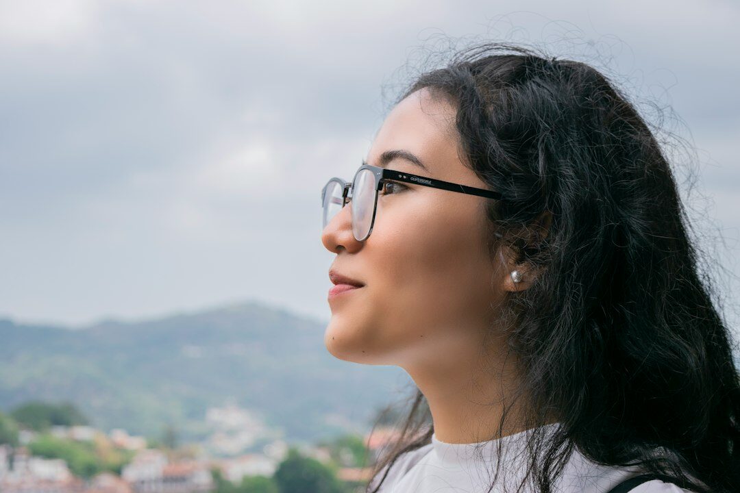 Czech woman data analyst head and shoulders portrait